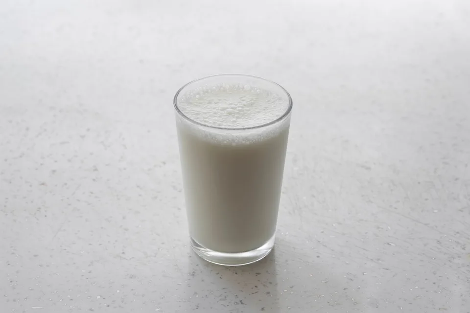 Verre de lait