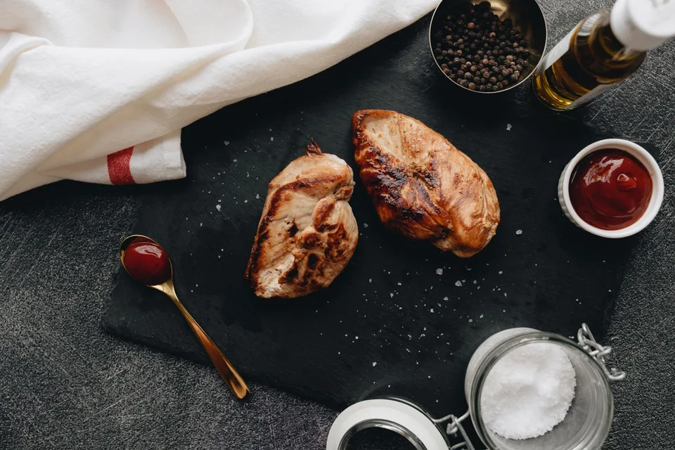 Blancs de poulet grillés